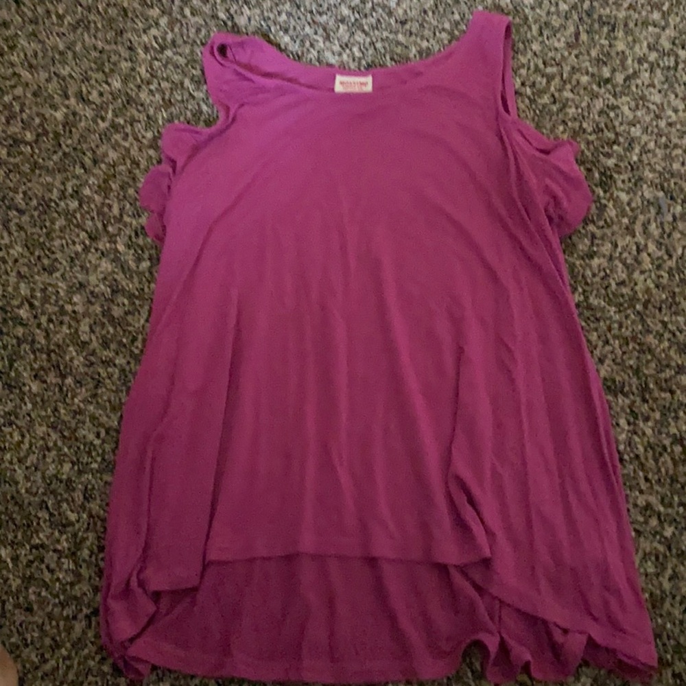Purple shirt